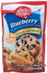 Betty Crocker  blueberry muffin mix, simply add water Center Front Picture